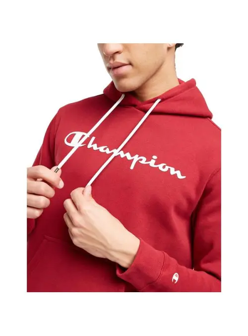 Champion Męska Bluza Hooded Sweatshirt 218282RS506 Czerwony | Sklep Monotox