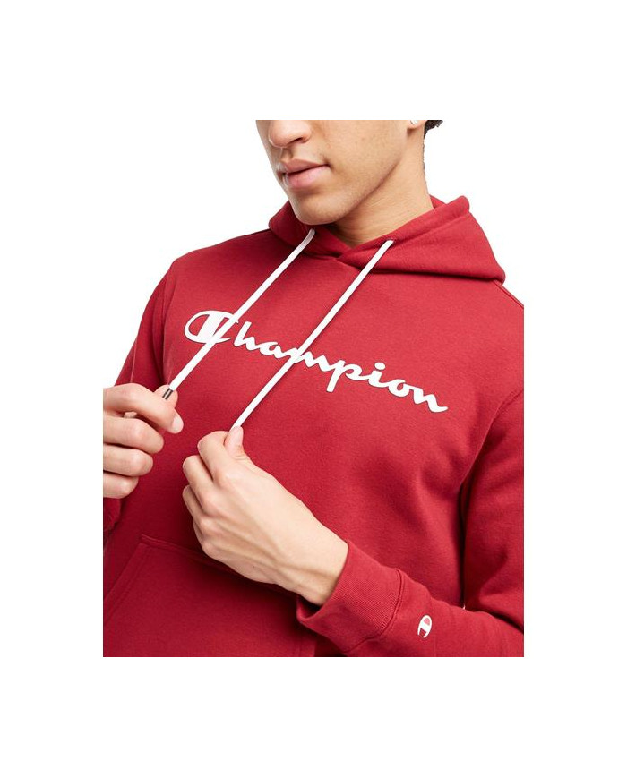 Champion Męska Bluza Hooded Sweatshirt 218282RS506 Czerwony | Sklep Monotox