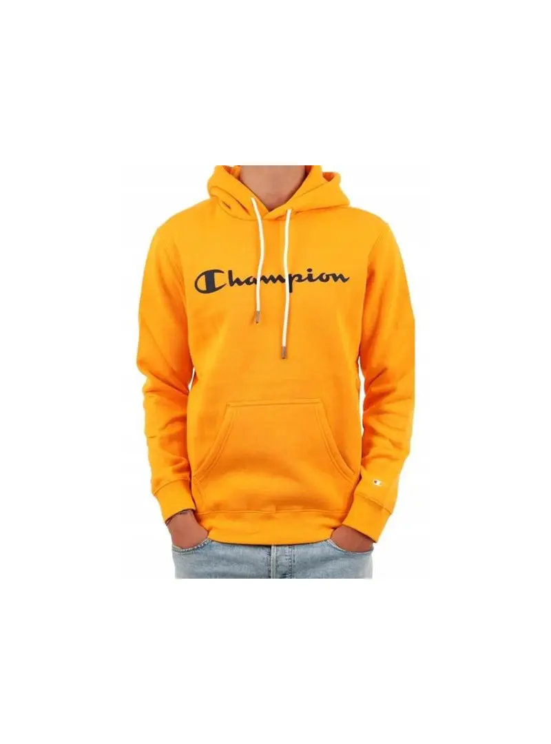 Champion Męska Bluza Hooded Sweatshirt 218282YS113 Żółty | Sklep Monotox