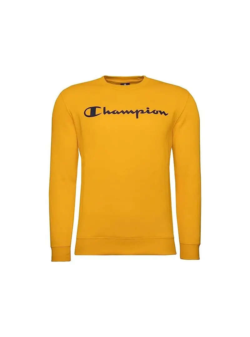 Champion Męska Bluza Crewneck Sweatshirt 218283YS113 Żółty | Sklep Monotox
