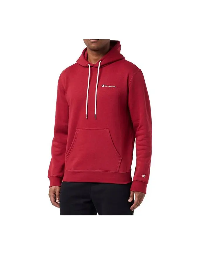 Champion Męska Bluza Hooded Sweatshirt 218287RS506 Czerwony | Sklep Monotox