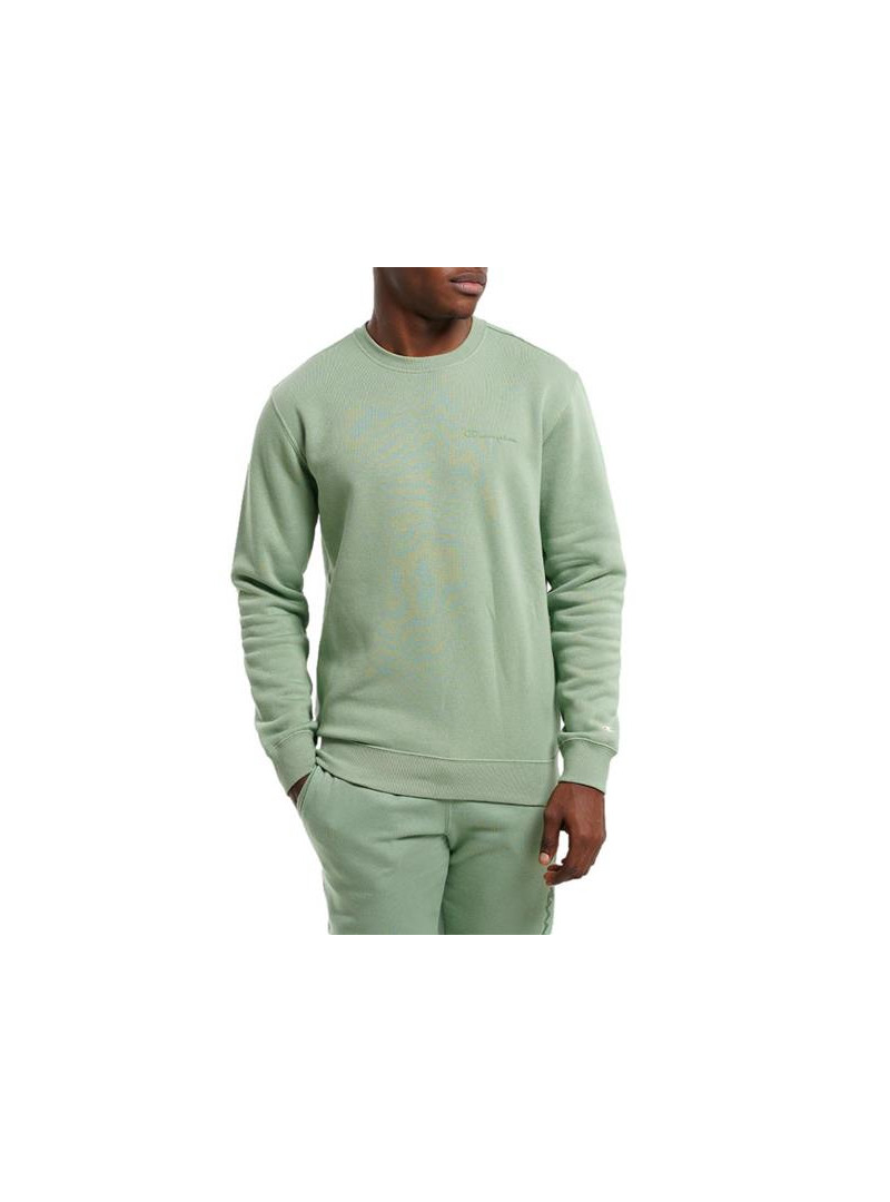 Champion Męska Bluza Crewneck Sweatshirt 218288GS088 Zielony | Sklep Monotox