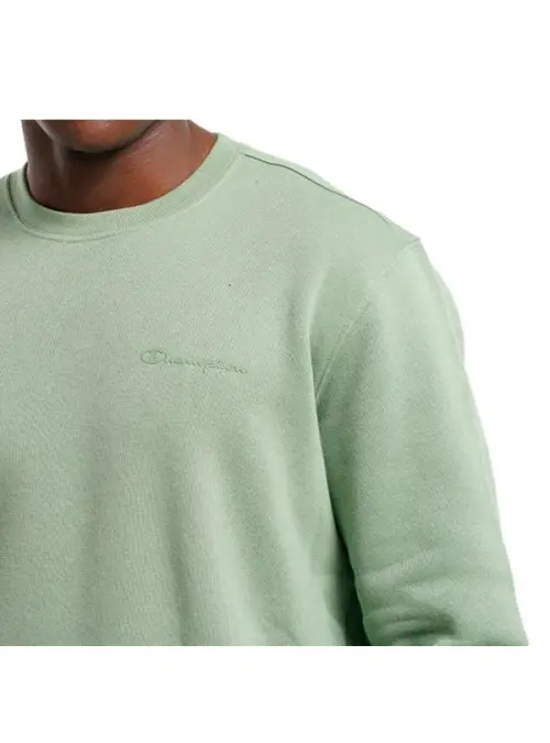 Champion Męska Bluza Crewneck Sweatshirt 218288GS088 Zielony | Sklep Monotox
