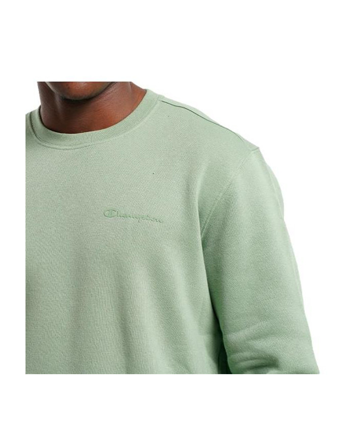 Champion Męska Bluza Crewneck Sweatshirt 218288GS088 Zielony | Sklep Monotox