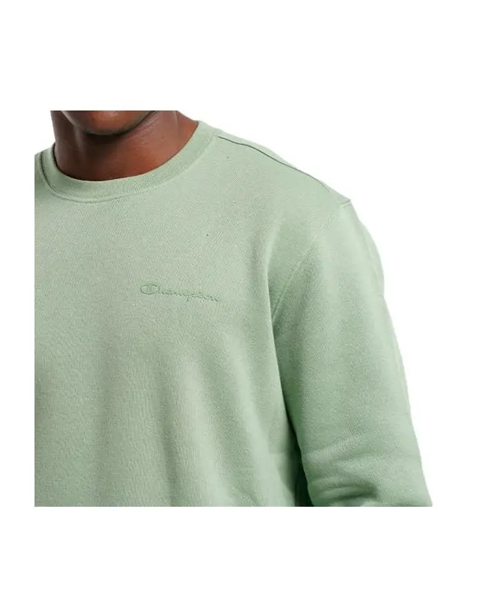 Champion Męska Bluza Crewneck Sweatshirt 218288GS088 Zielony | Sklep Monotox