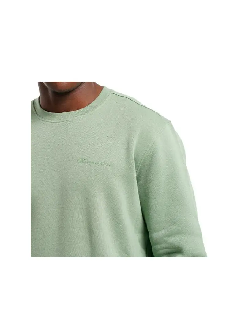 Champion Męska Bluza Crewneck Sweatshirt 218288GS088 Zielony | Sklep Monotox