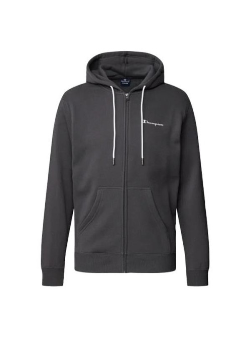 Champion Męska Bluza Hooded Full Zip Sweat 218289ES509 Szary | Sklep Monotox