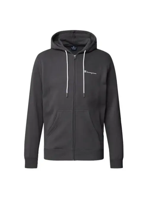 Champion Męska Bluza Hooded Full Zip Sweat 218289ES509 Szary | Sklep Monotox