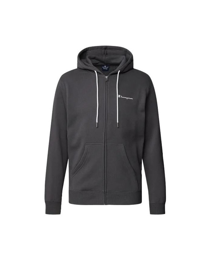 Champion Męska Bluza Hooded Full Zip Sweat 218289ES509 Szary | Sklep Monotox