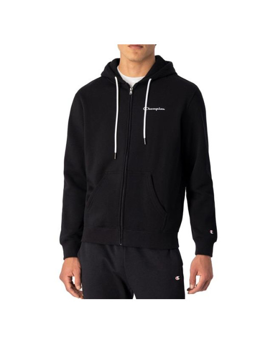 Champion Męska Bluza Hooded Full Zip Sweat 218289KK001 Czarny | Sklep Monotox