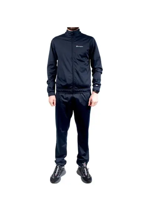 Champion Męskie Dresy Tracksuit 218714BS501 Granatowy | Sklep Monotox