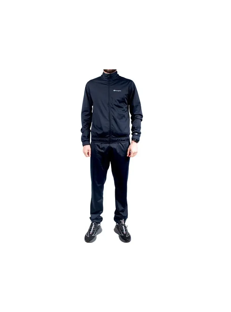 Champion Męskie Dresy Tracksuit 218714BS501 Granatowy | Sklep Monotox