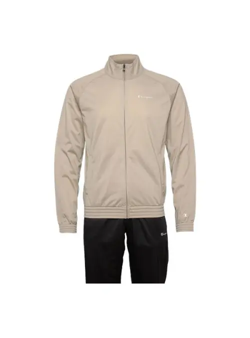 Champion Męskie Dresy Tracksuit 218714MS073 Beżowy | Sklep Monotox