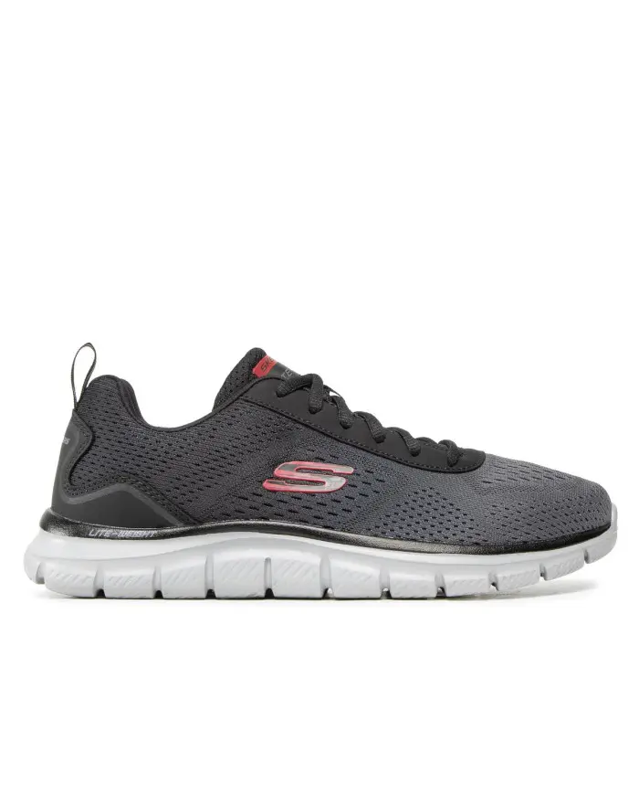 Skechers Męskie Sneakersy Track Ripkent 232399BKCC Szary | Sklep Monotox