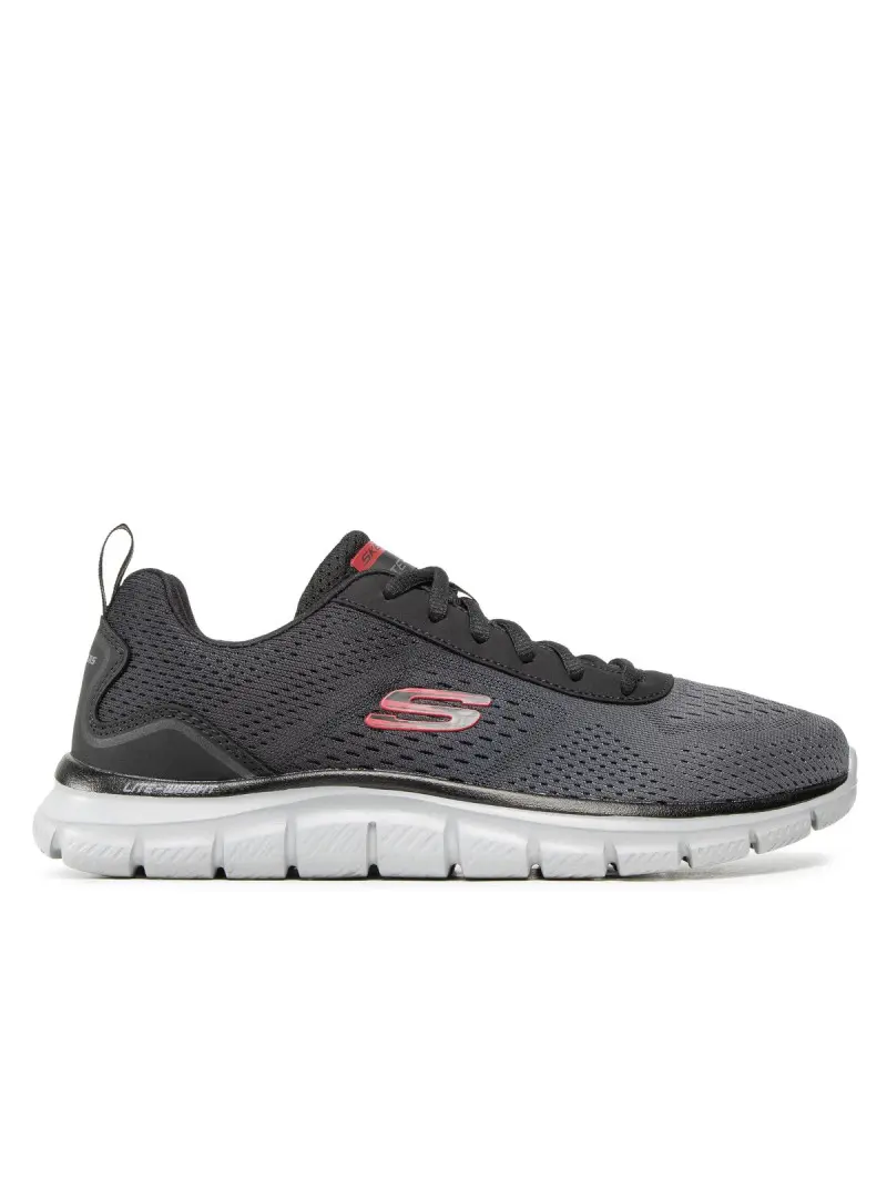 Skechers Męskie Sneakersy Track Ripkent 232399BKCC Szary | Sklep Monotox