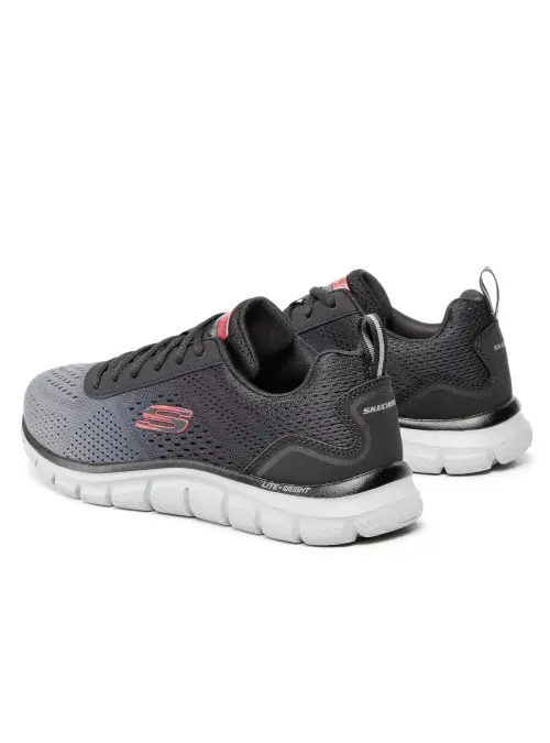 Skechers Męskie Sneakersy Track Ripkent 232399BKCC Szary | Sklep Monotox