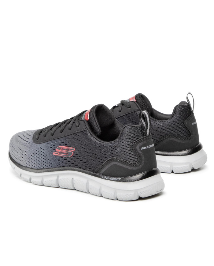 Skechers Męskie Sneakersy Track Ripkent 232399BKCC Szary | Sklep Monotox