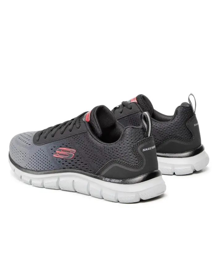 Skechers Męskie Sneakersy Track Ripkent 232399BKCC Szary | Sklep Monotox