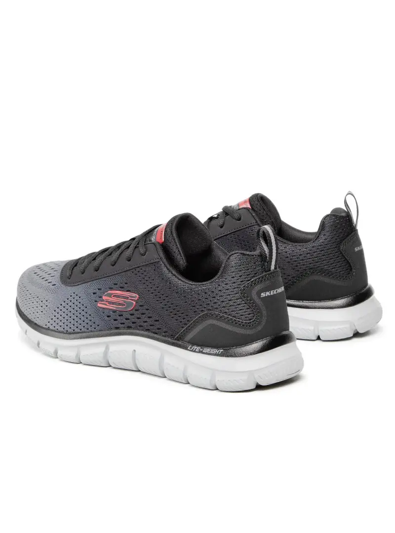 Skechers Męskie Sneakersy Track Ripkent 232399BKCC Szary | Sklep Monotox