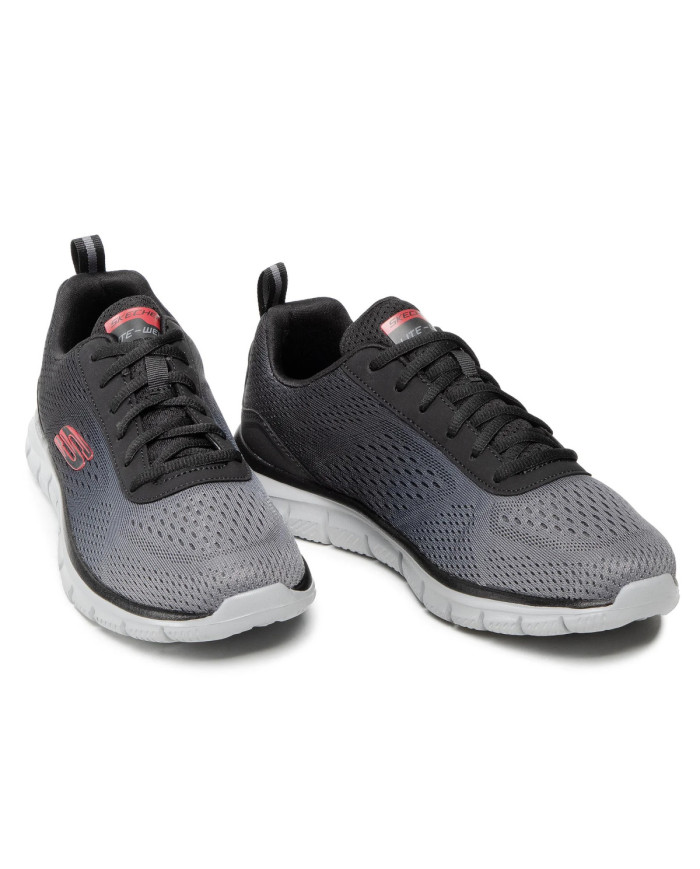 Skechers Męskie Sneakersy Track Ripkent 232399BKCC Szary | Sklep Monotox