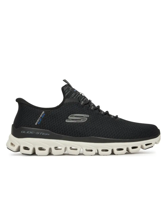 Skechers Męskie Sneakersy Glide-step Noxus 233010BLK Czarny | Sklep Monotox