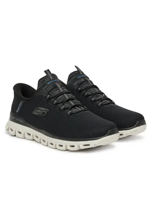 Skechers Męskie Sneakersy Glide-step Noxus 233010BLK Czarny | Sklep Monotox