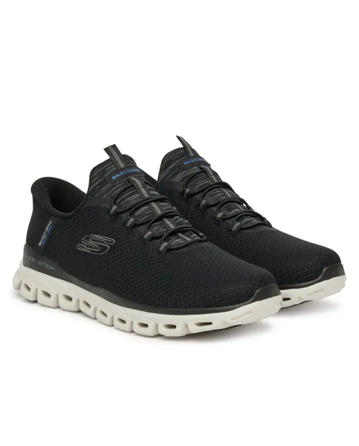 Skechers Męskie Sneakersy Glide-step Noxus 233010BLK Czarny | Sklep Monotox