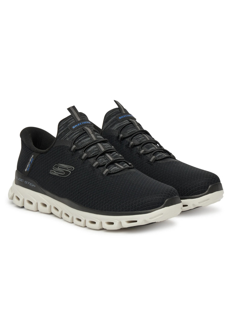 Skechers Męskie Sneakersy Glide-step Noxus 233010BLK Czarny | Sklep Monotox