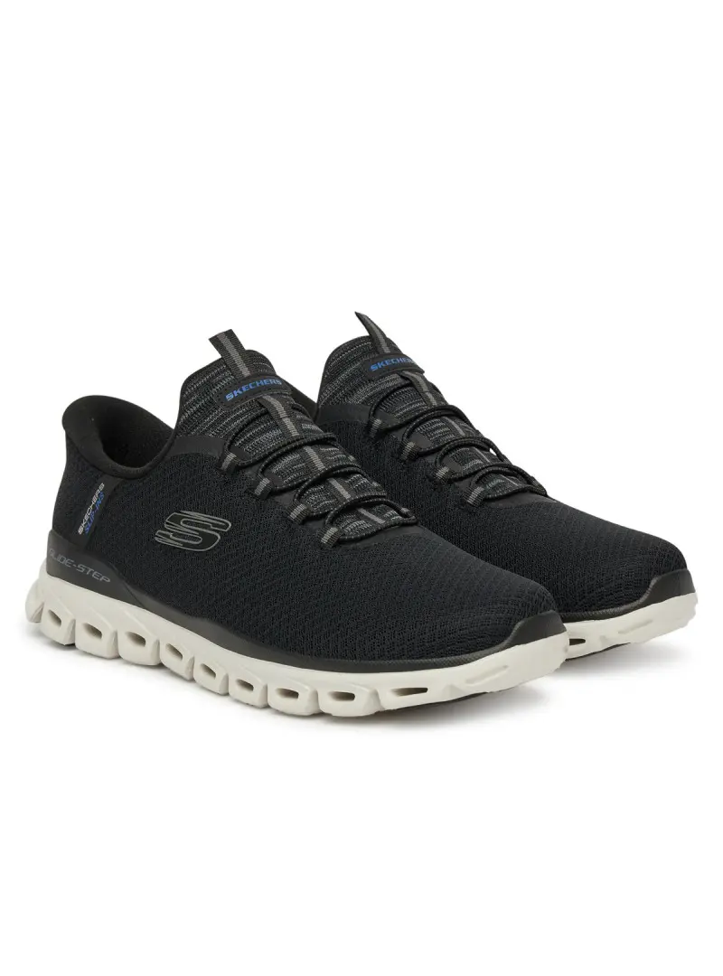 Skechers Męskie Sneakersy Glide-step Noxus 233010BLK Czarny | Sklep Monotox