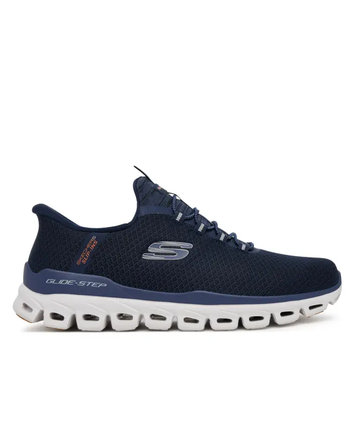 Skechers Męskie Sneakersy Glide-step Noxus 233010NVY Granatowy | Sklep Monotox