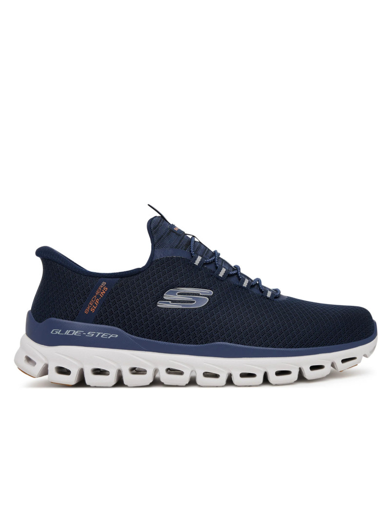 Skechers Męskie Sneakersy Glide-step Noxus 233010NVY Granatowy | Sklep Monotox