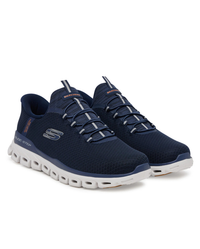 Skechers Męskie Sneakersy Glide-step Noxus 233010NVY Granatowy | Sklep Monotox