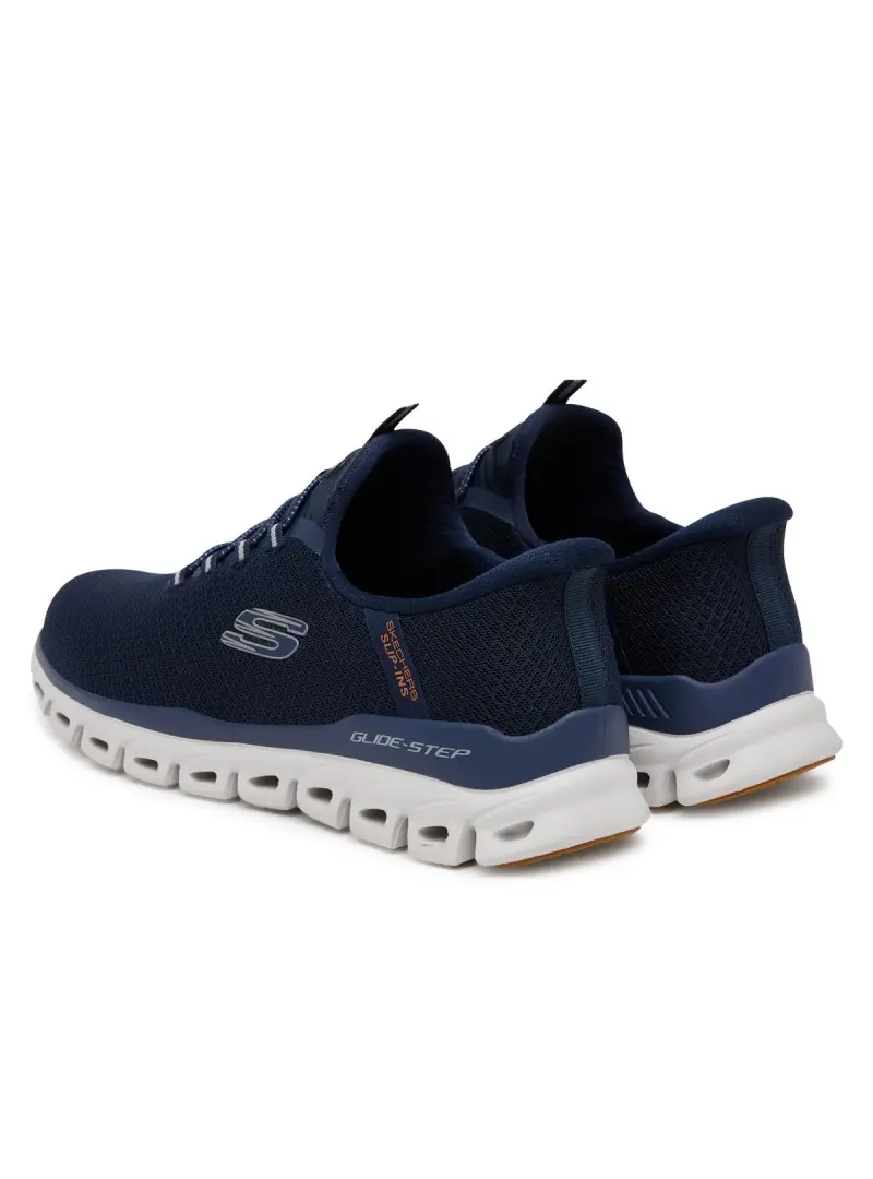 Skechers Męskie Sneakersy Glide-step Noxus 233010NVY Granatowy | Sklep Monotox