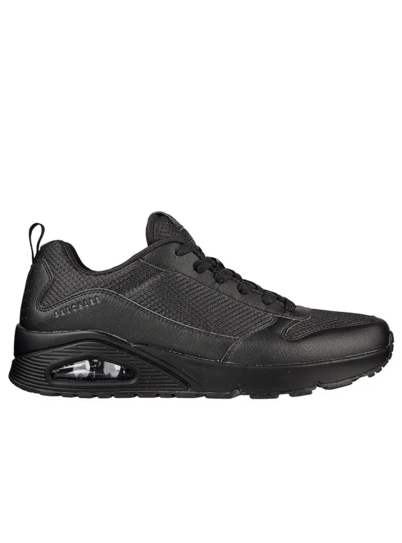 Skechers Męskie Sneakersy Uno Fastime 237016BBK Czarny | Sklep Monotox