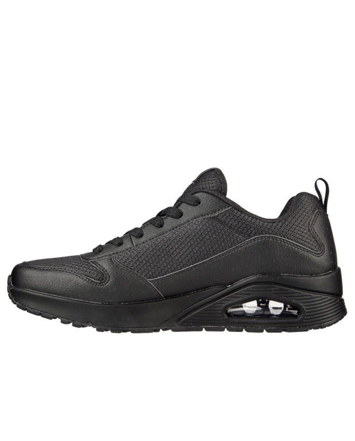 Skechers Męskie Sneakersy Uno Fastime 237016BBK Czarny | Sklep Monotox
