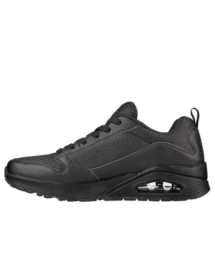 Skechers Męskie Sneakersy Uno Fastime 237016BBK Czarny | Sklep Monotox