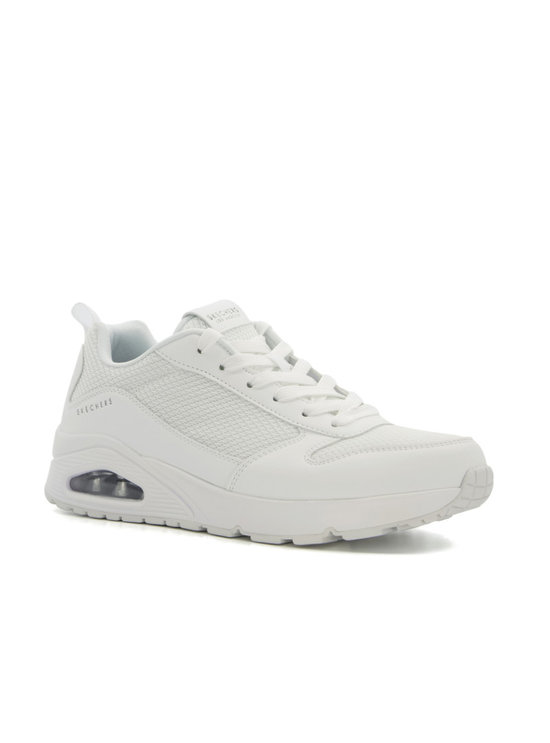 Skechers Męskie Sneakersy Uno Fastime 237016WHT Biały | Sklep Monotox