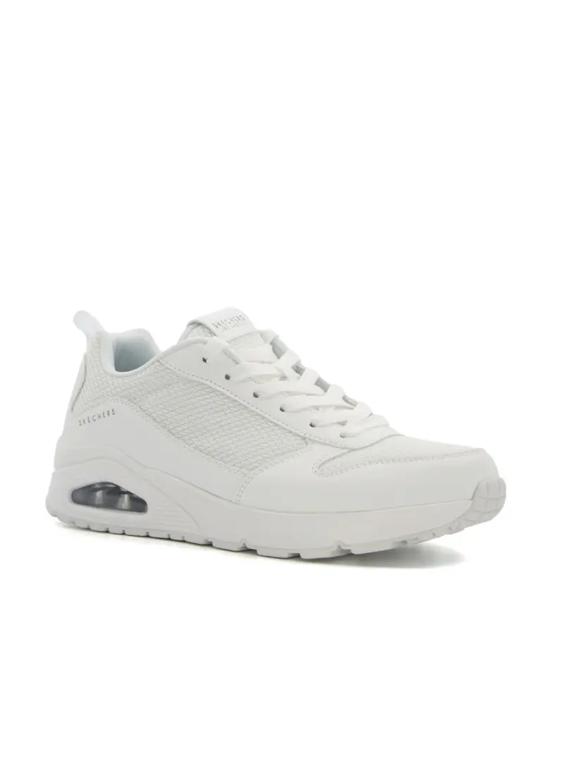 Skechers Męskie Sneakersy Uno Fastime 237016WHT Biały | Sklep Monotox