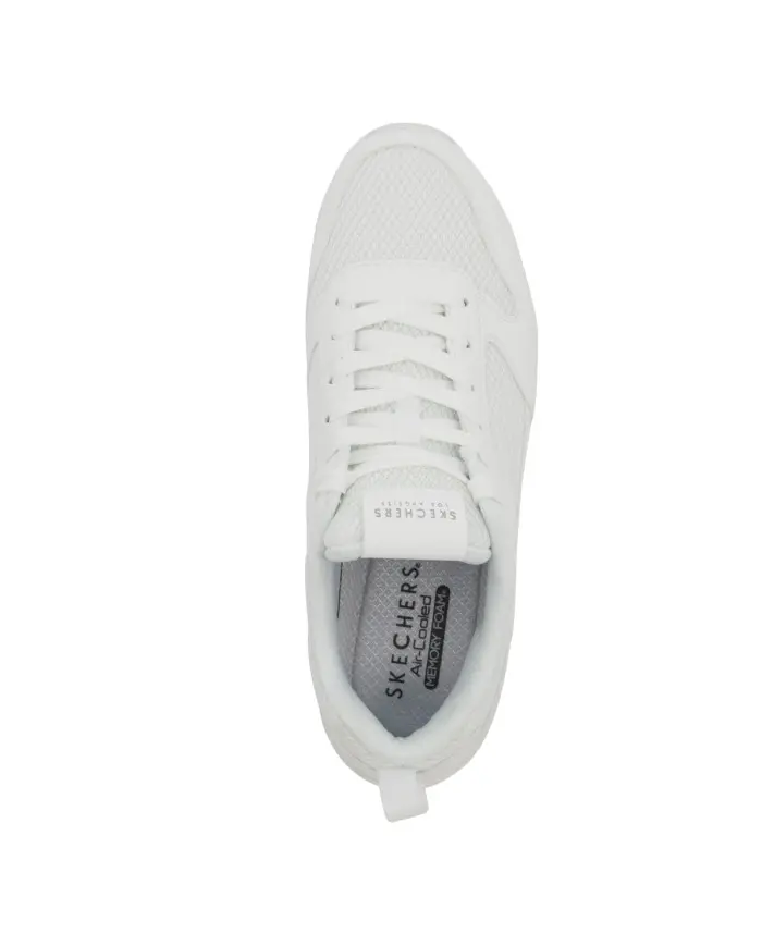 Skechers Męskie Sneakersy Uno Fastime 237016WHT Biały | Sklep Monotox