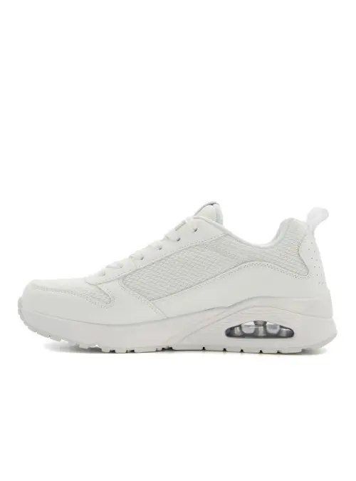 Skechers Męskie Sneakersy Uno Fastime 237016WHT Biały | Sklep Monotox