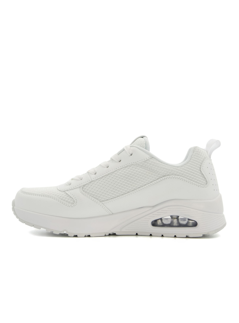 Skechers Męskie Sneakersy Uno Fastime 237016WHT Biały | Sklep Monotox