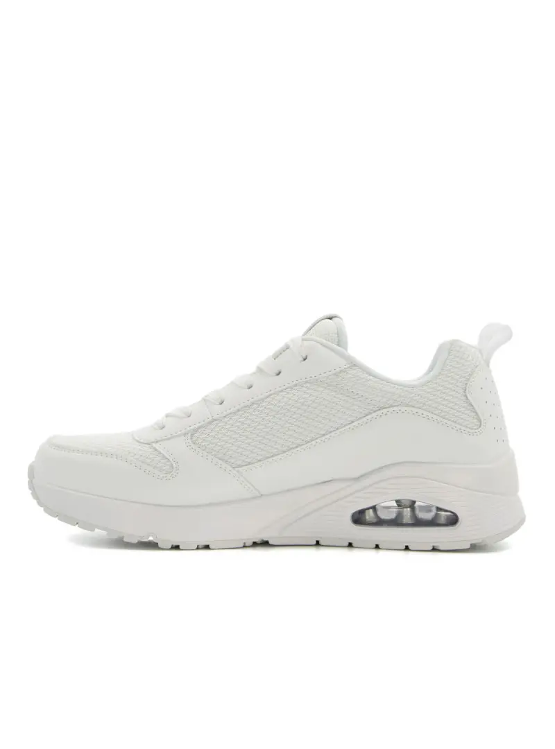 Skechers Męskie Sneakersy Uno Fastime 237016WHT Biały | Sklep Monotox