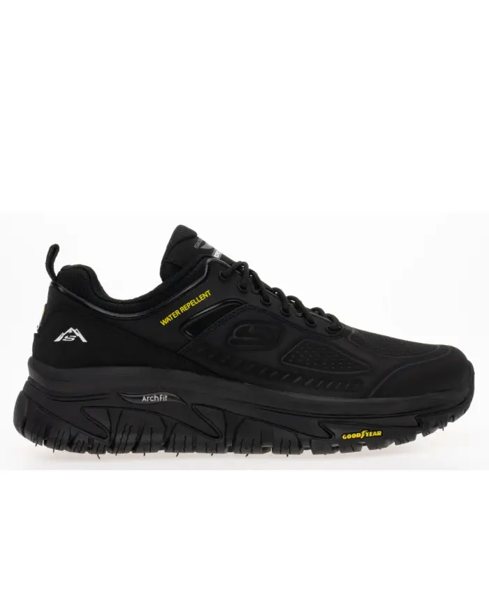 Skechers Męskie Sneakersy Arch Fit Road Walker 237333BBK Czarny | Sklep Monotox