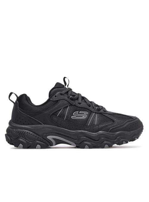 Skechers Męskie Sneakersy Stamina At Uppper Stitch 237527BBK Czarny | Sklep Monotox