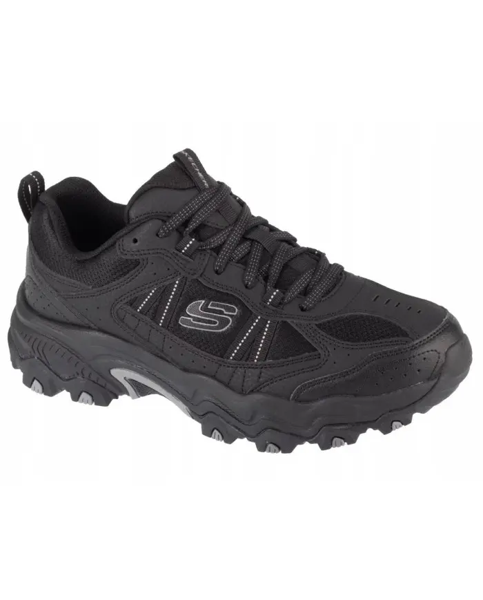 Skechers Męskie Sneakersy Stamina At Uppper Stitch 237527BBK Czarny | Sklep Monotox
