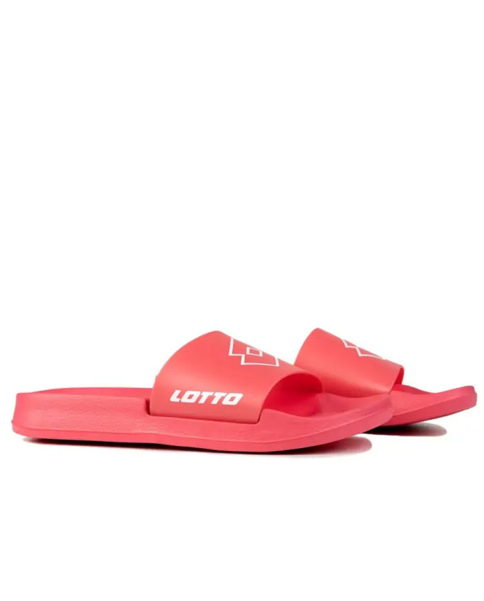 Lotto Damskie Klapki Lathi Sandas 2400660U4010 Czerwony | Sklep Monotox