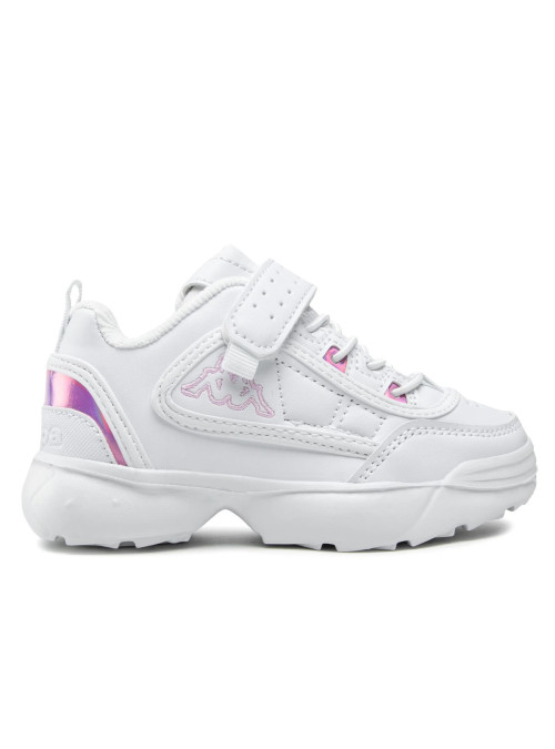 Kappa Dziecięce Sneakersy Rave Gc K 260782GCK1022 Biały | Sklep Monotox