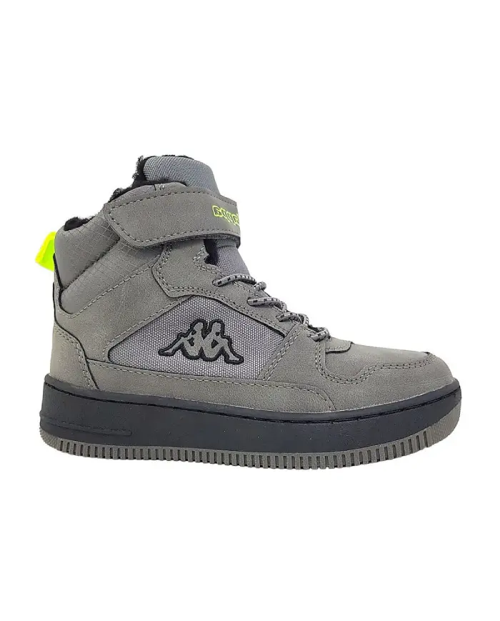 Kappa Dziecięce Sneakersy Shab Fur K 260991K1611 Szary | Sklep Monotox
