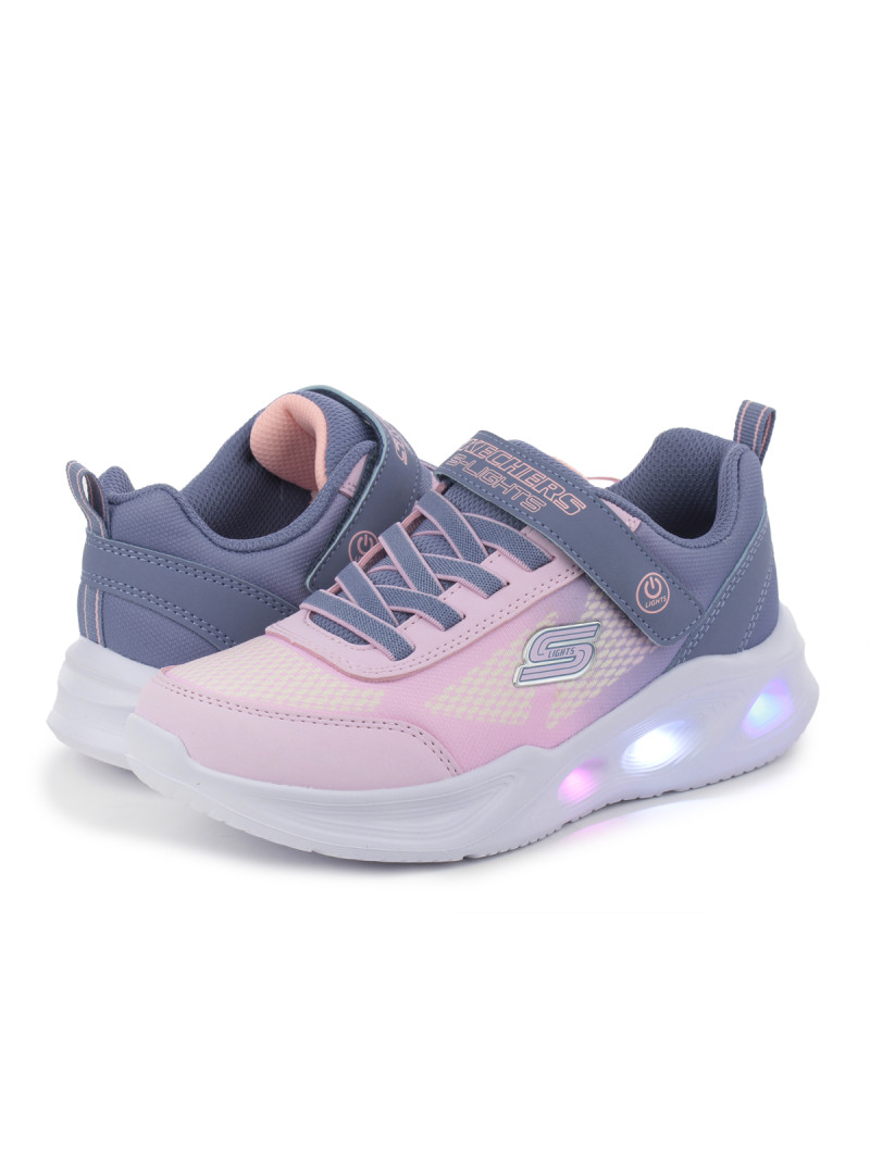 Skechers Dziecięce Junior Sneakersy Sola Glow 303714LGYLP Różowy | Sklep Monotox