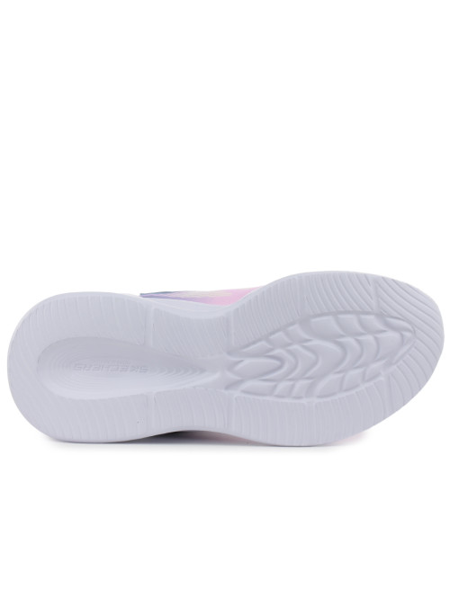 Skechers Dziecięce Junior Sneakersy Sola Glow 303714LGYLP Różowy | Sklep Monotox